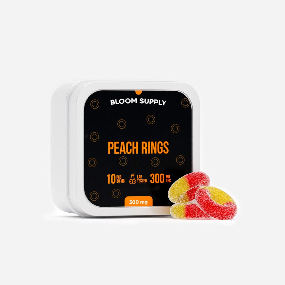 Peach Rings – THC Infused Gummies